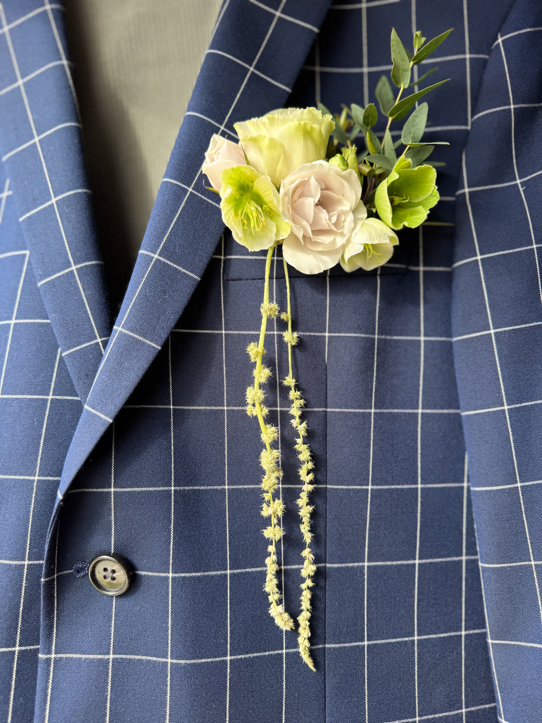 Pocket Square Boutonniere