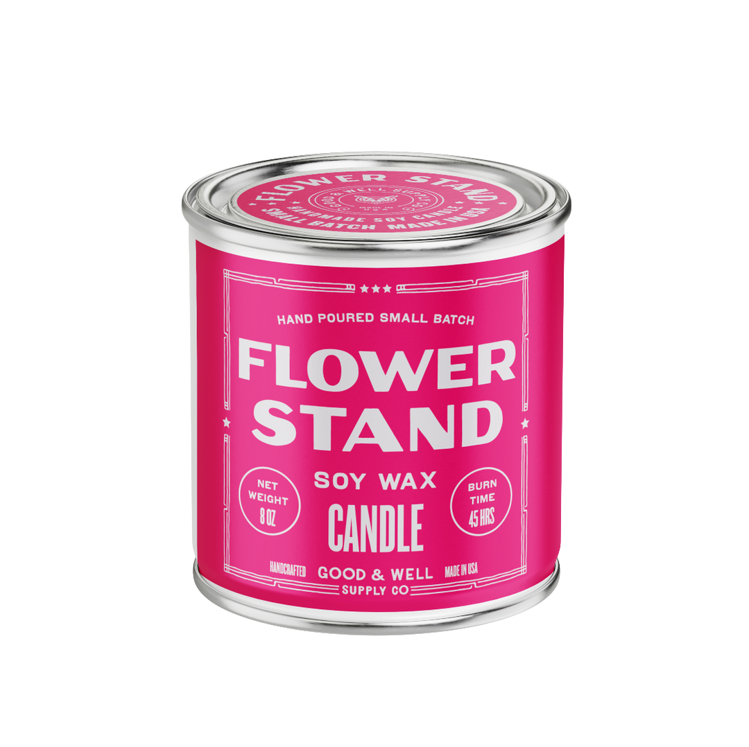 Flower Stand Soy Candle / 2026 Spring Collection