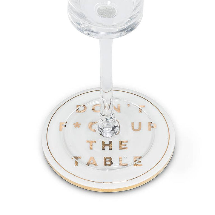 F*ck Up Table Coaster-4"D-806