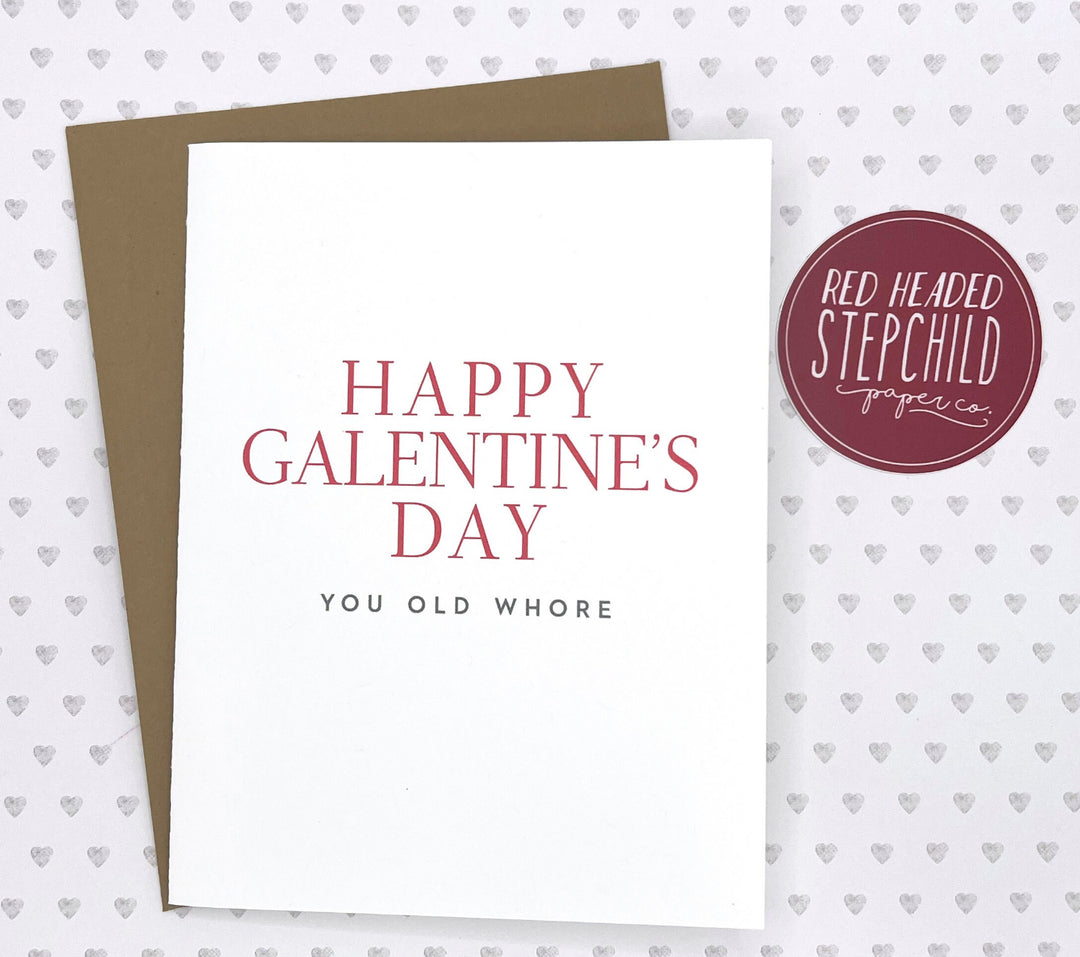 Happy Galentine’s Day Greeting Card