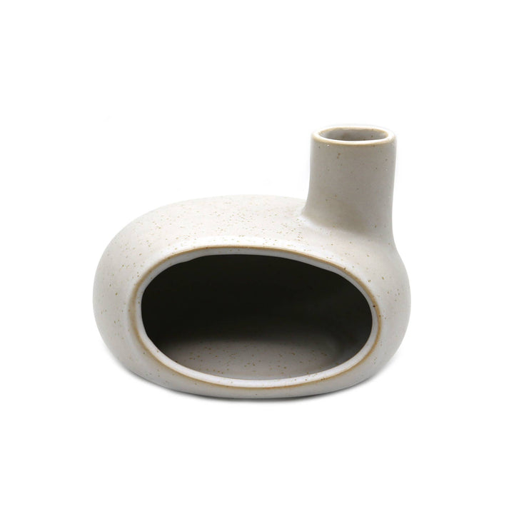 Ceramic Smudge Chimney - Grey